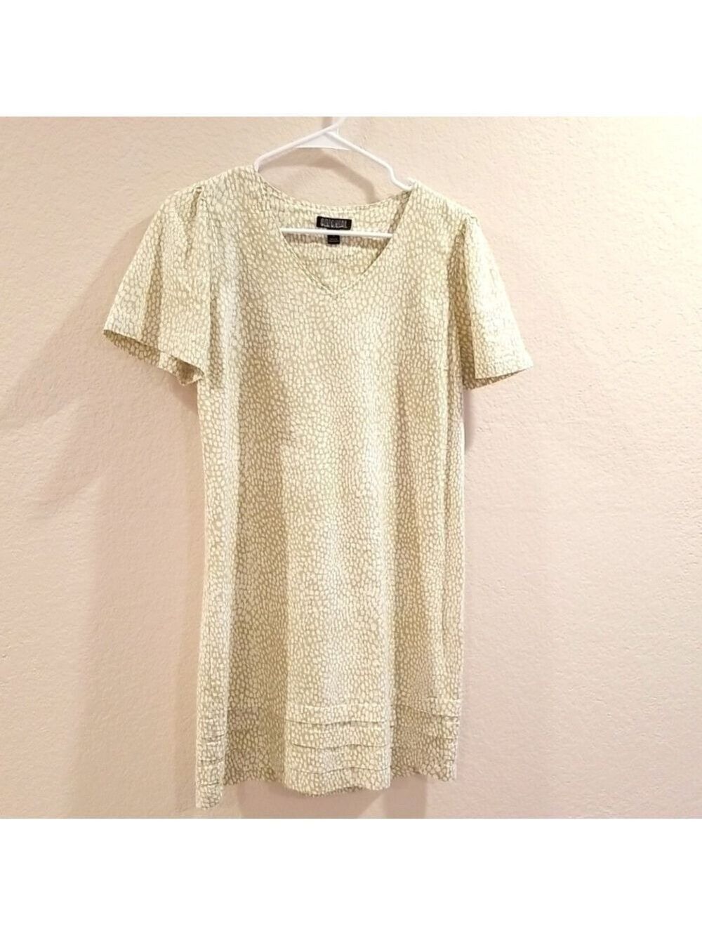 Nicole Miller Linen Viscose Blend Dress Small